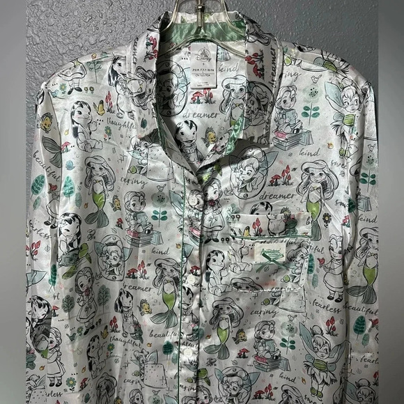 Disney Animators Collection Nightshirt Night Gown Sleepwear Womens Sz Small EUC - Picture 3 of 6